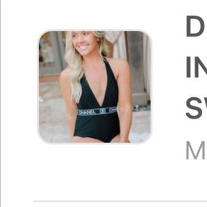 One piece bathing suit